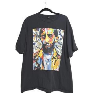 Nipsey‎ Hussle Canvas Art Graphic T-Shirt
